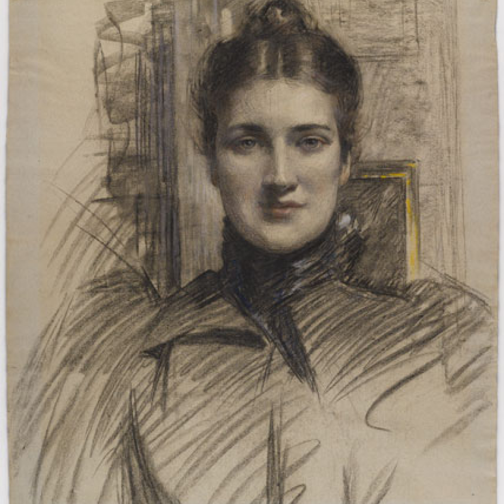 J. Carroll Beckwith: Portrait of Minnie Clark