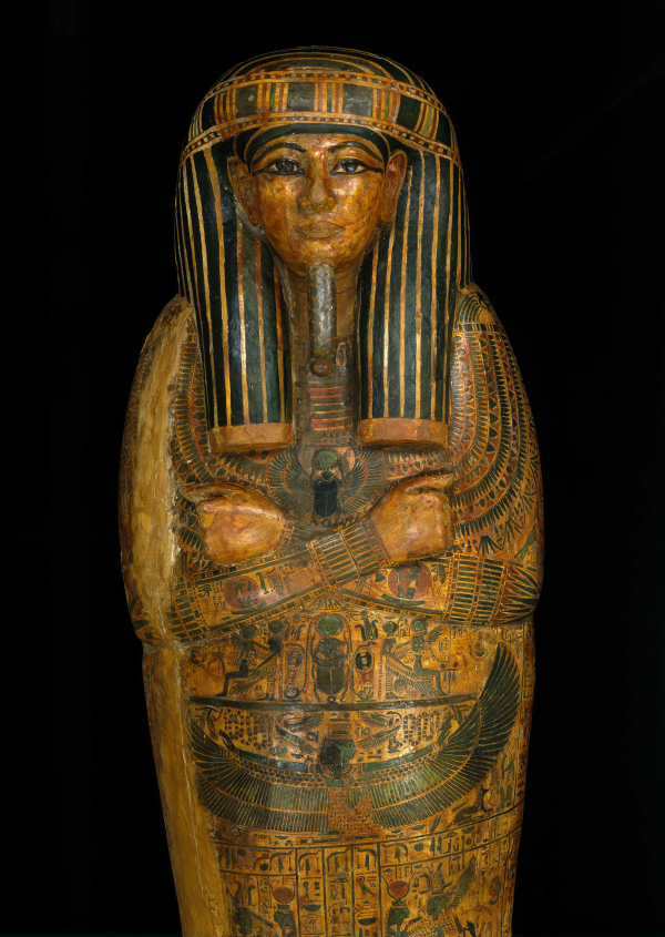 Coffin and Mummy Board of Pa-seba-khai-en-ipet. Egypt, from Thebes
