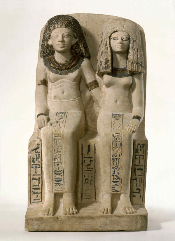 Pair Statue of Nebsen and Nebet-ta