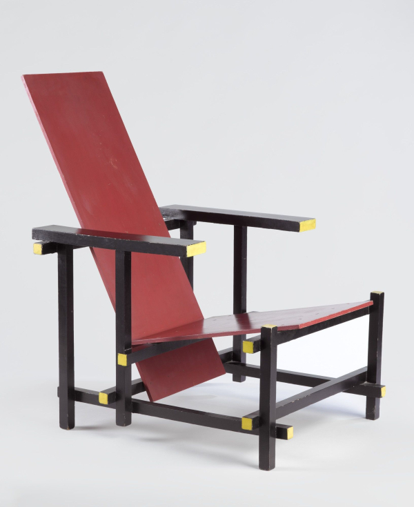 Gerrit Th. Rietveld, designer, G. A. van de Groenekan, manufacturer: Armchair, circa 1917-18