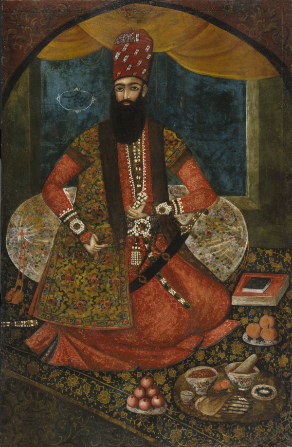 Portrait of the Late Amir Qasim Khan, Iran, Qajar period, H. 1272 / 1855 C.E.