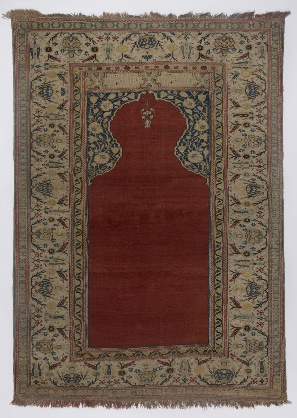 Prayer Carpet, Turkey (Gördes), Ottoman period, 18th century. 